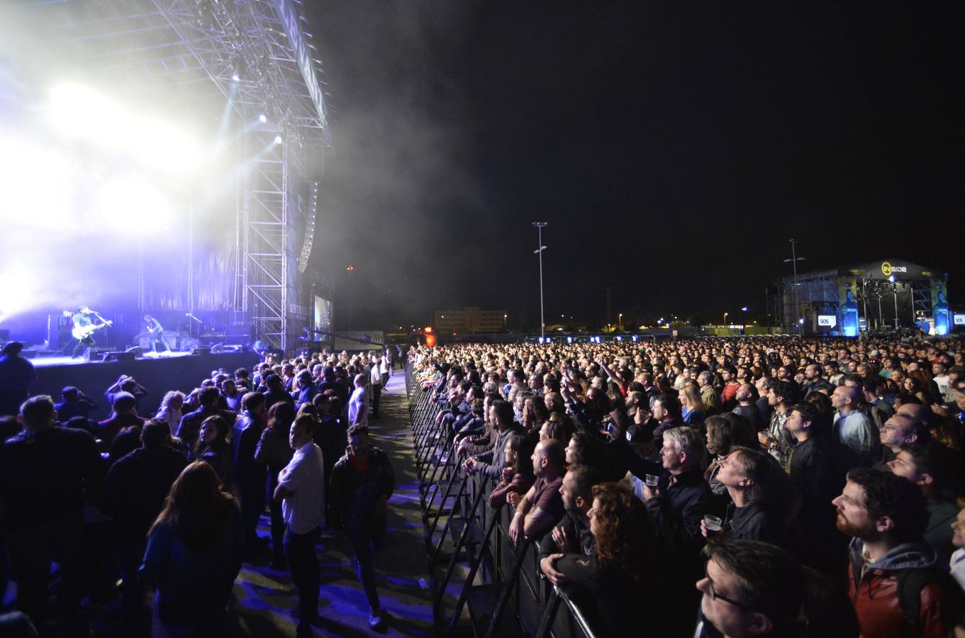 Concierto de Manic Street Preachers en el SOS 4.8