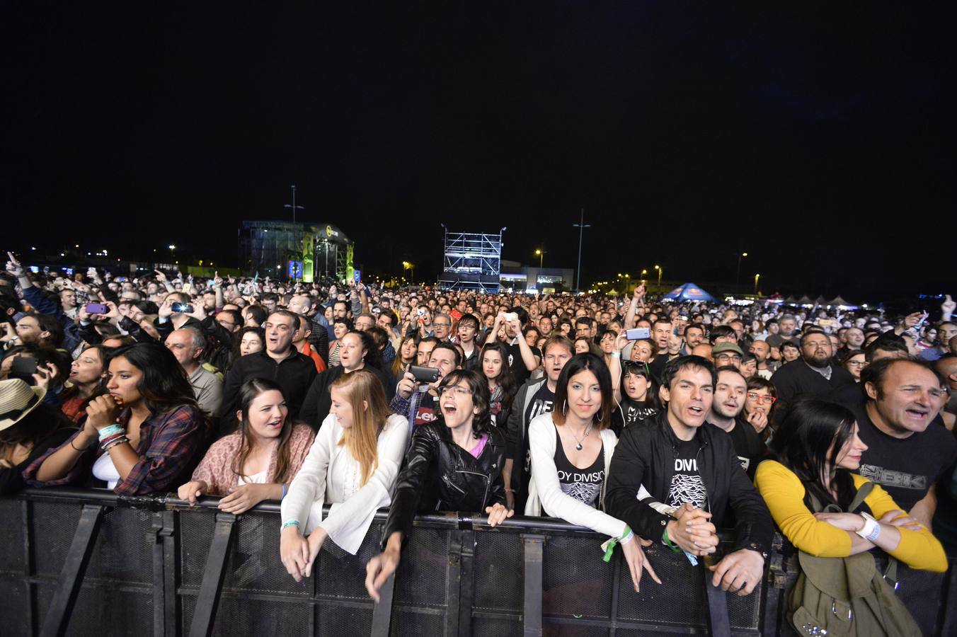 Concierto de Manic Street Preachers en el SOS 4.8