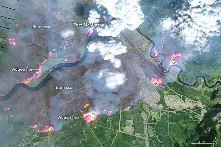 El infierno de Fort McMurray