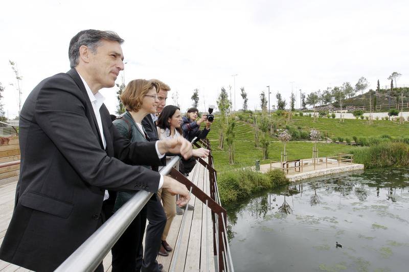 Cebrián elogia la gestión del parque inundable &#039;La Marjal&#039;