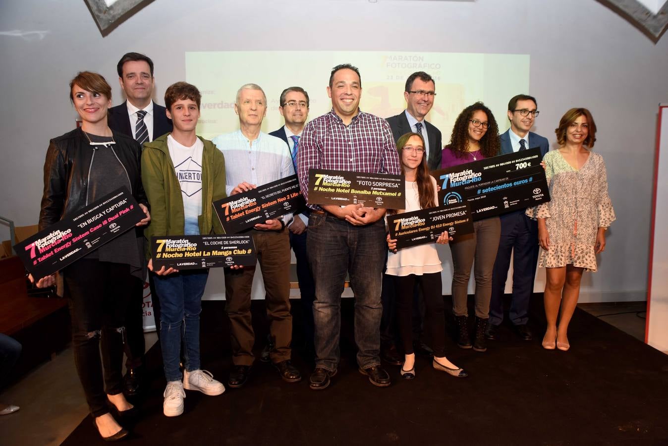 Entrega de premios del VII Maratón Fotográfico Murcia Río
