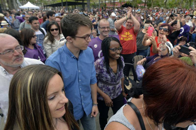 Errejón pide un «empujoncito» que permita a Podemos dar «el vuelco»