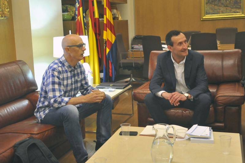 Reunión de Carlos González con el secretario autonómico de Medio Ambiente