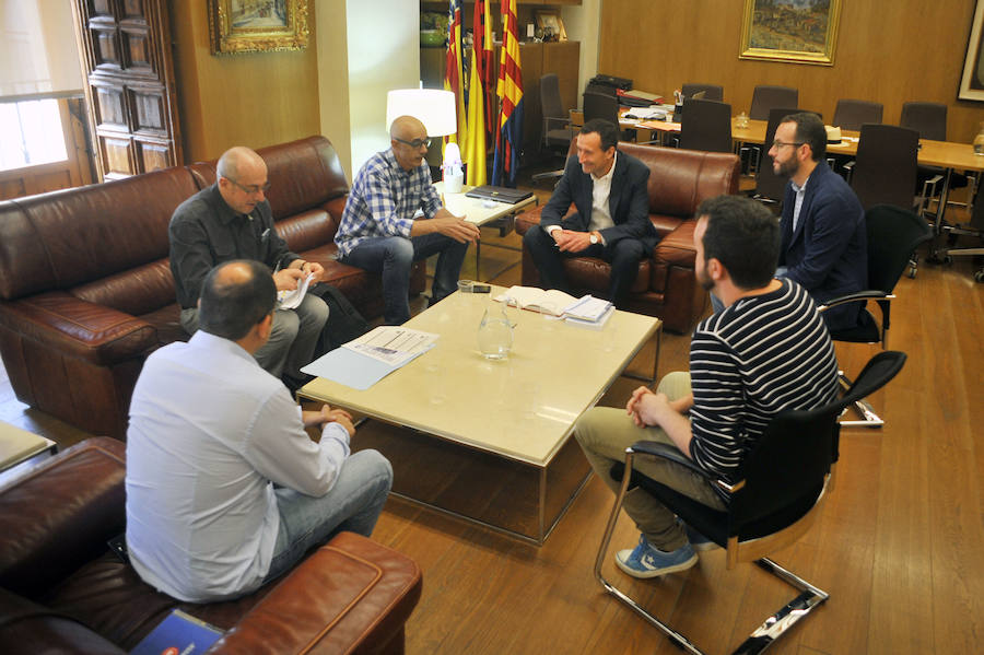 Reunión de Carlos González con el secretario autonómico de Medio Ambiente