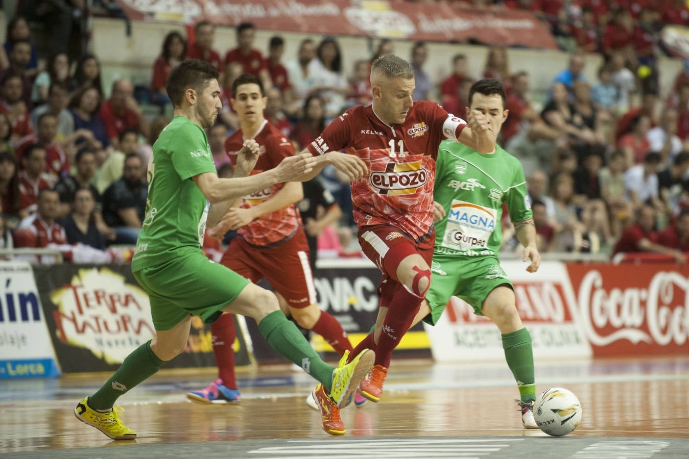 ElPozo consigue igualar la eliminatoria a Magna Gurpea (7-3)