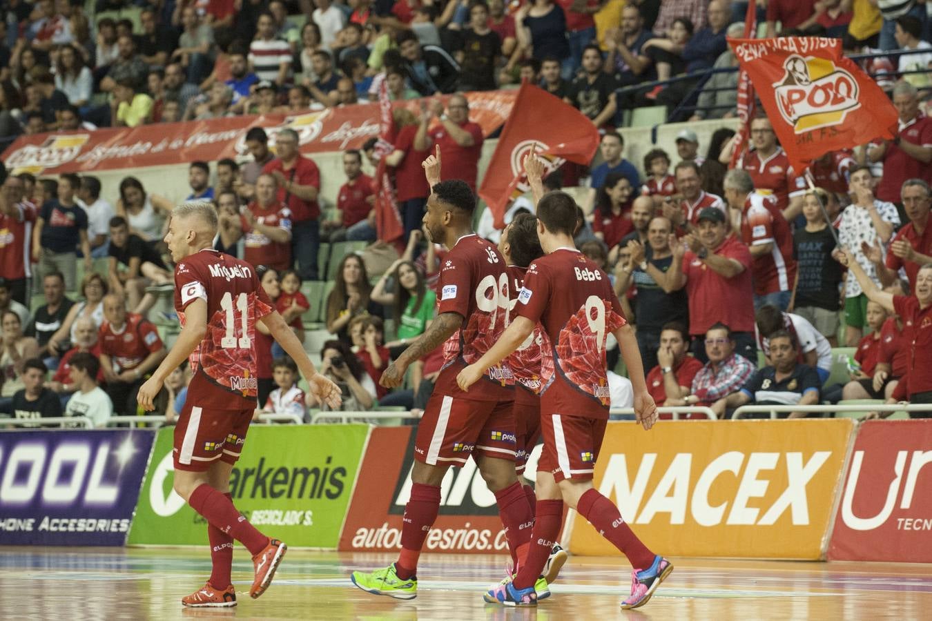 ElPozo consigue igualar la eliminatoria a Magna Gurpea (7-3)