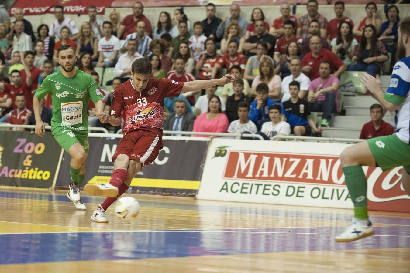 ElPozo consigue igualar la eliminatoria a Magna Gurpea (7-3)