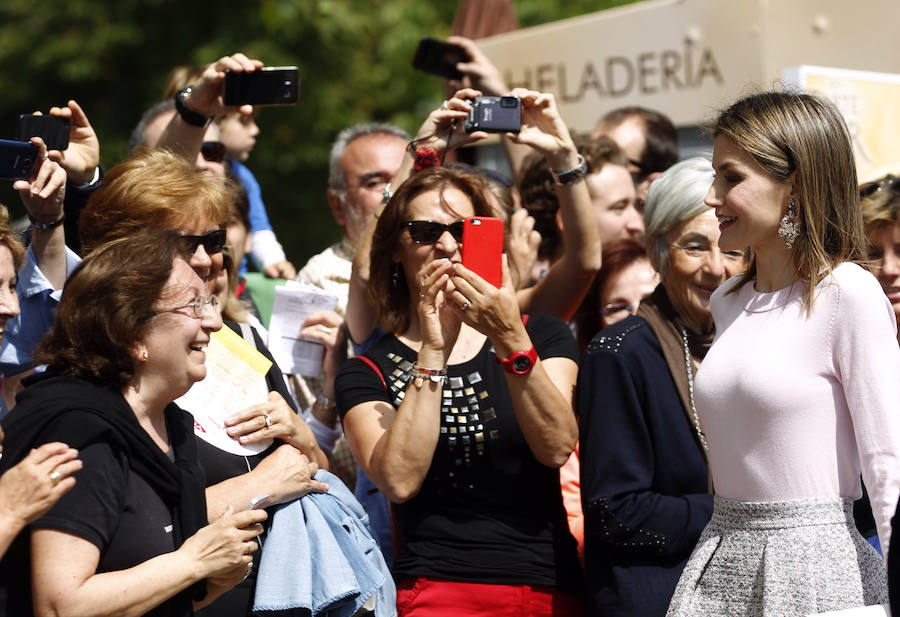 La reina Letizia inaugura la Feria del Libro de Madrid