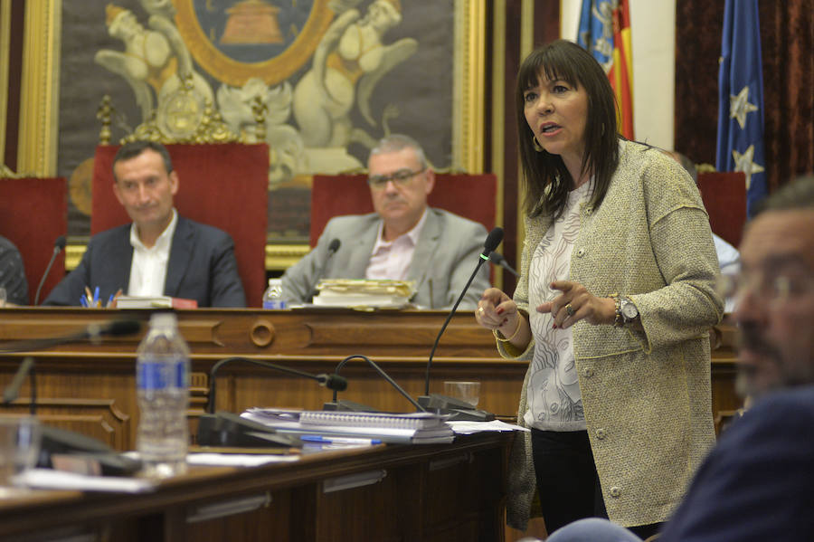 Pleno en el Ayuntamiento de Elche