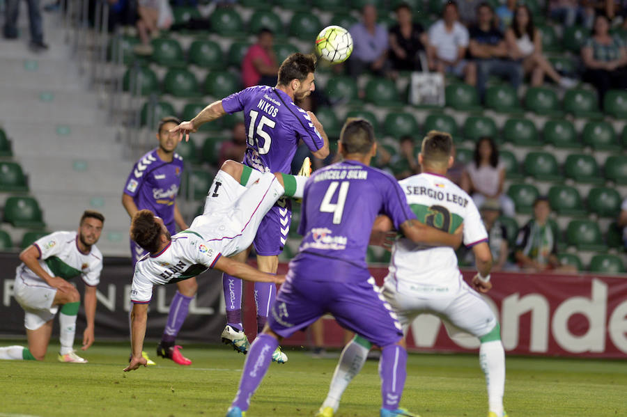 Las mejores imágenes del Elche-Valladolid