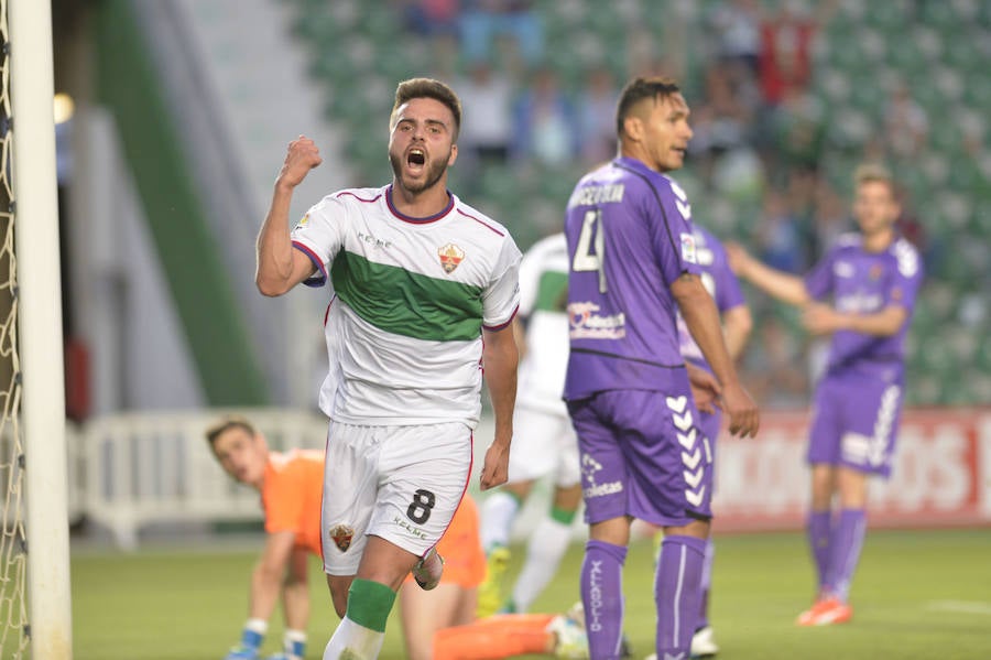 Las mejores imágenes del Elche-Valladolid