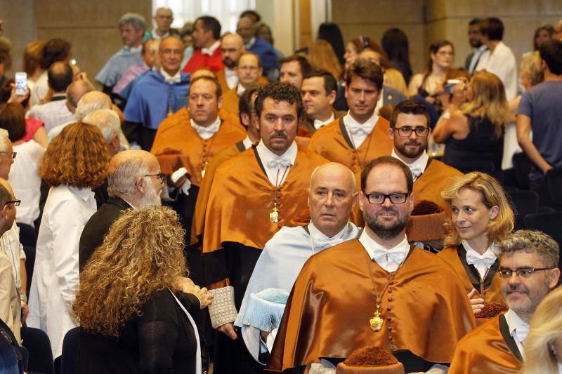 Acto de clausura del curso académico 2015-2016 en la UA