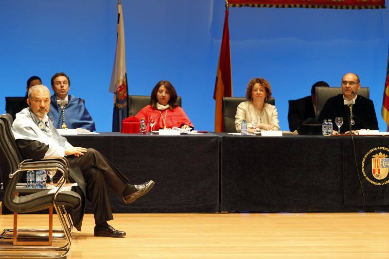 Acto de clausura del curso académico 2015-2016 en la UA