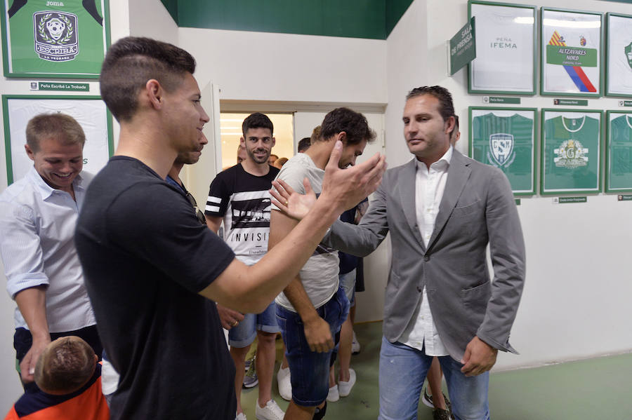 Rubén Baraja se despide del Elche