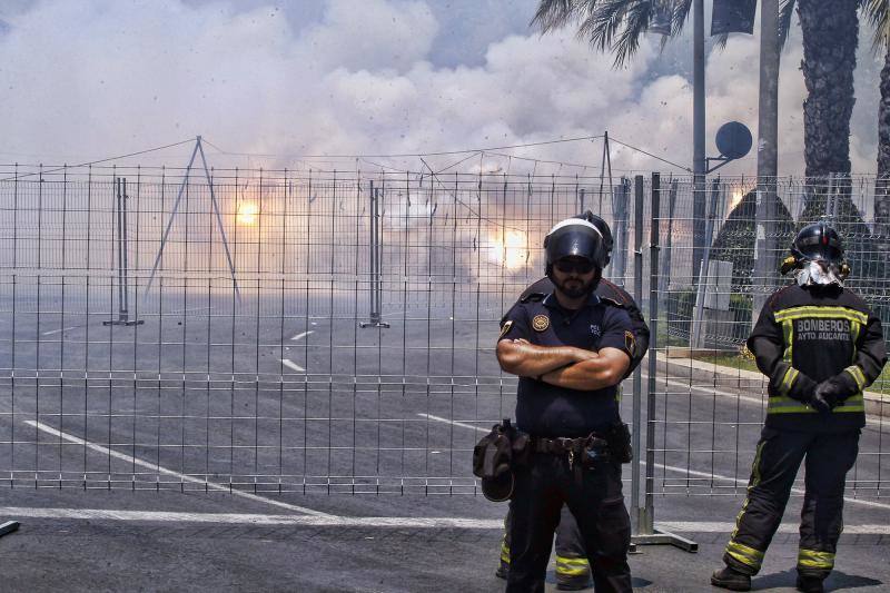 Las mejores imágenes de la segunda mascletá