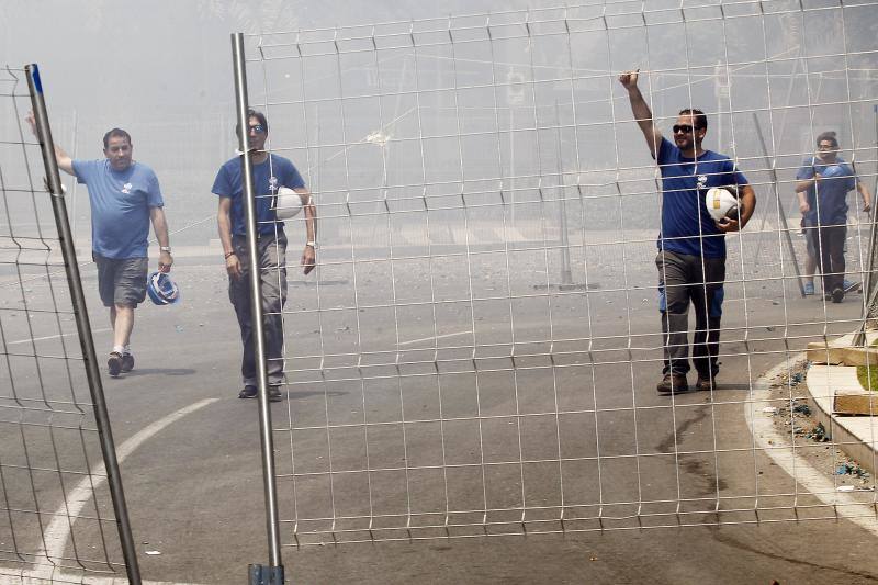 Las mejores imágenes de la segunda mascletá