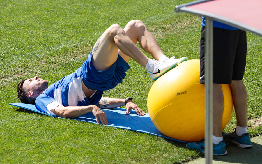 Entrenamiento del Hércules CF