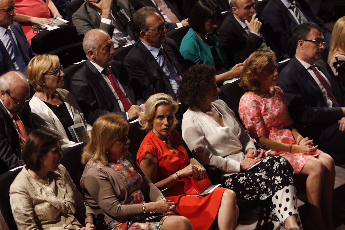 Entrega de las medallas de oro en el Día de la Región