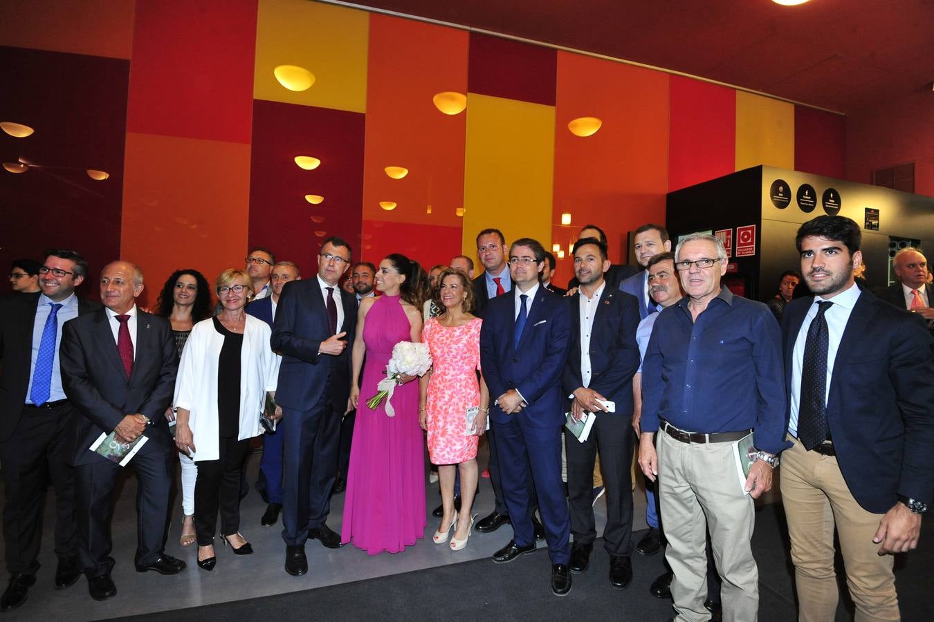 Entrega de las medallas de oro en el Día de la Región