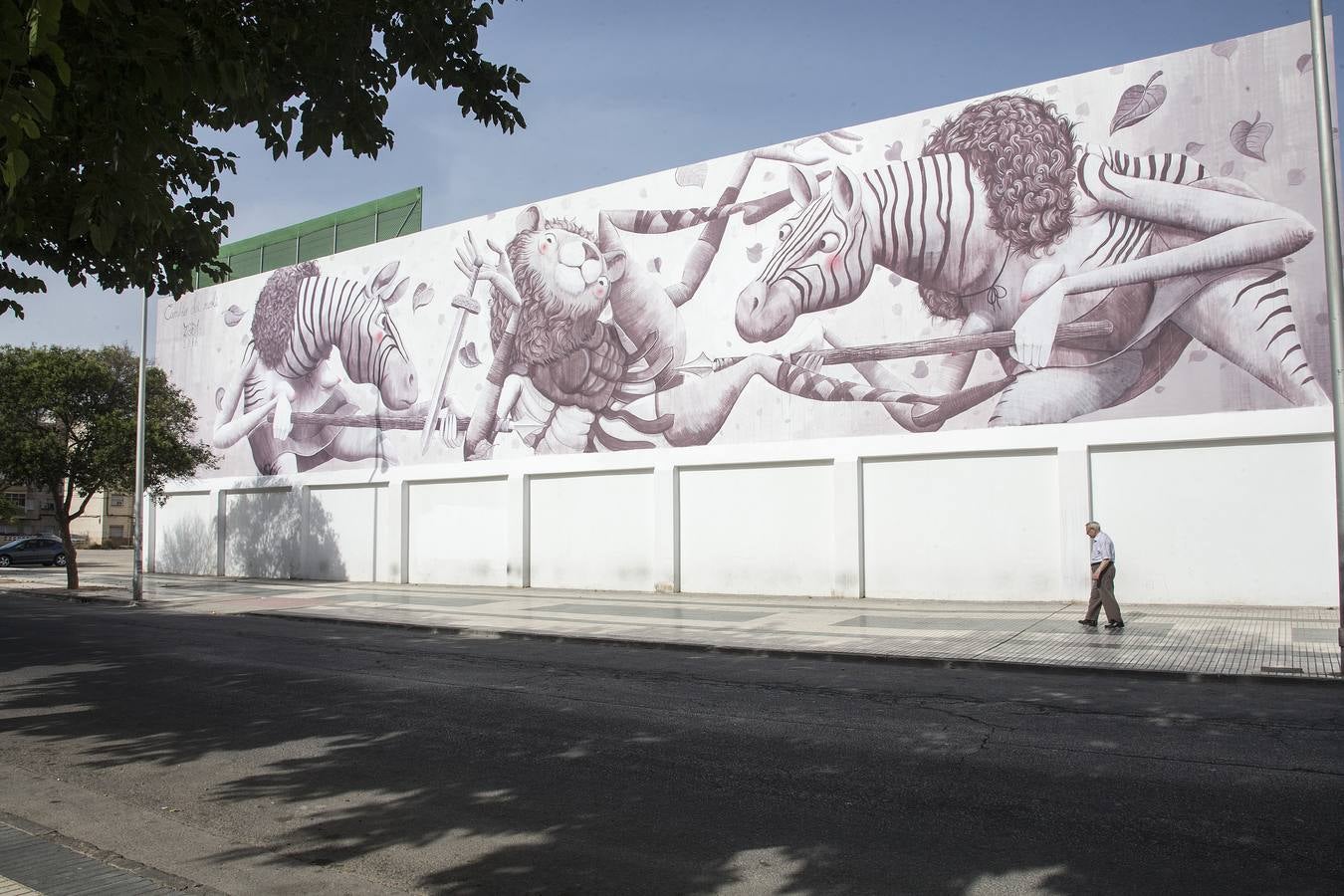 Murales con vida propia