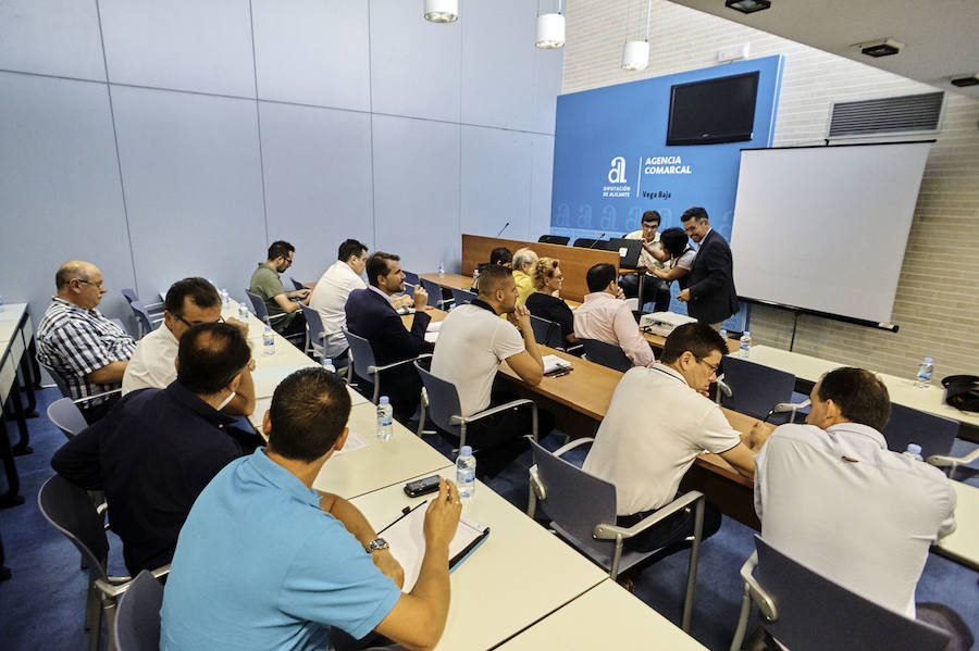 Reunión de los alcaldes de la Vega Baja