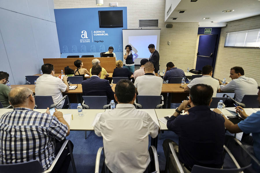 Reunión de los alcaldes de la Vega Baja