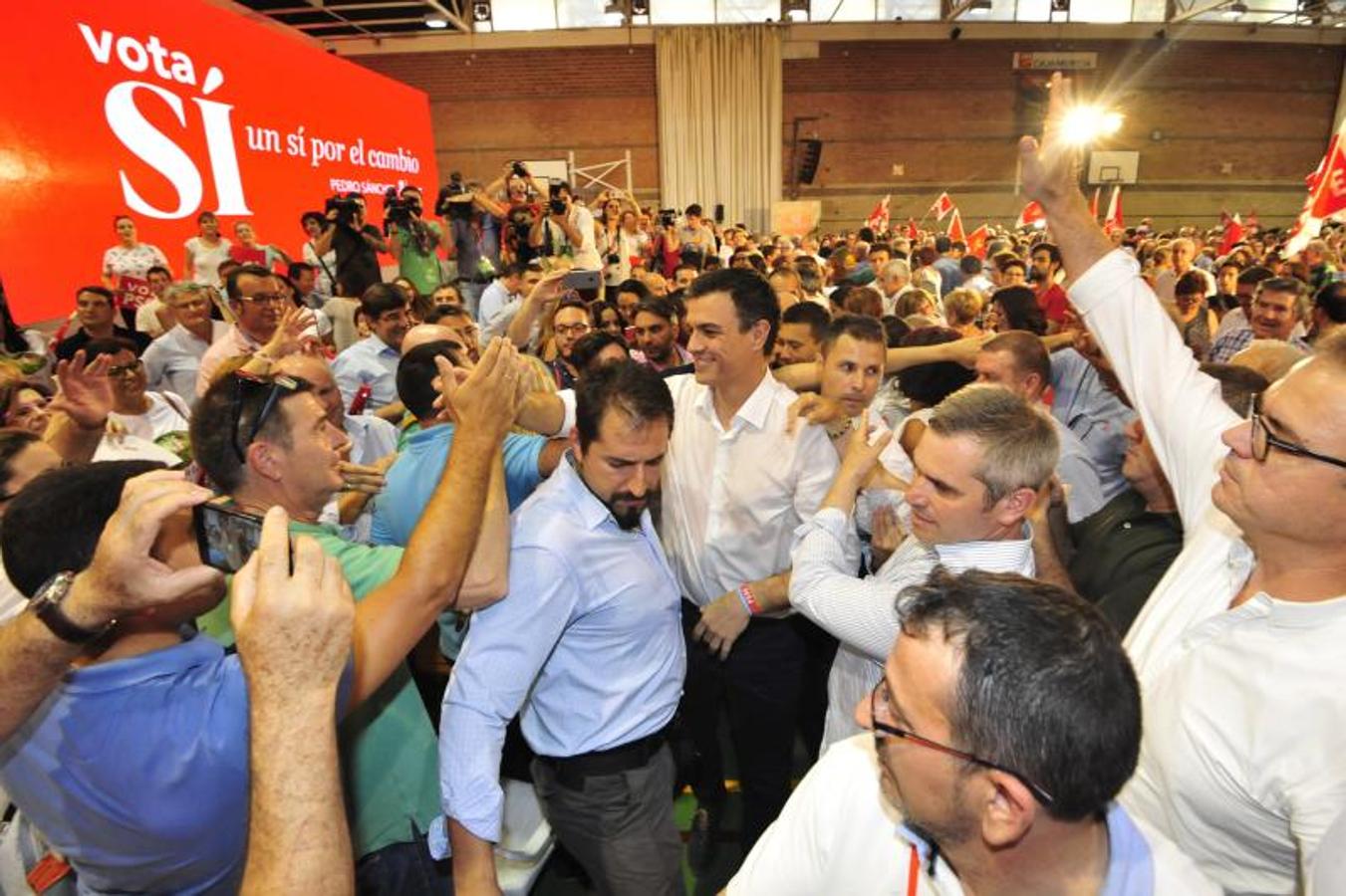 Pedro Sánchez en Murcia