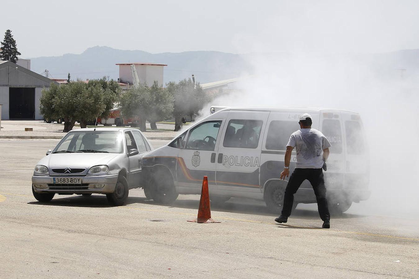 Exhibición de la Policía Nacional