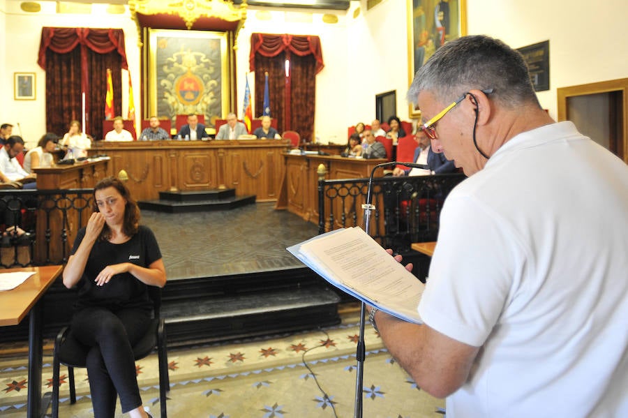 Pleno en el Ayuntamiento de Elche