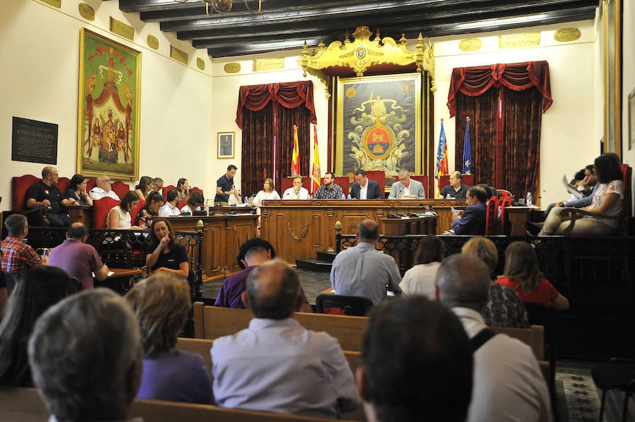 Pleno en el Ayuntamiento de Elche