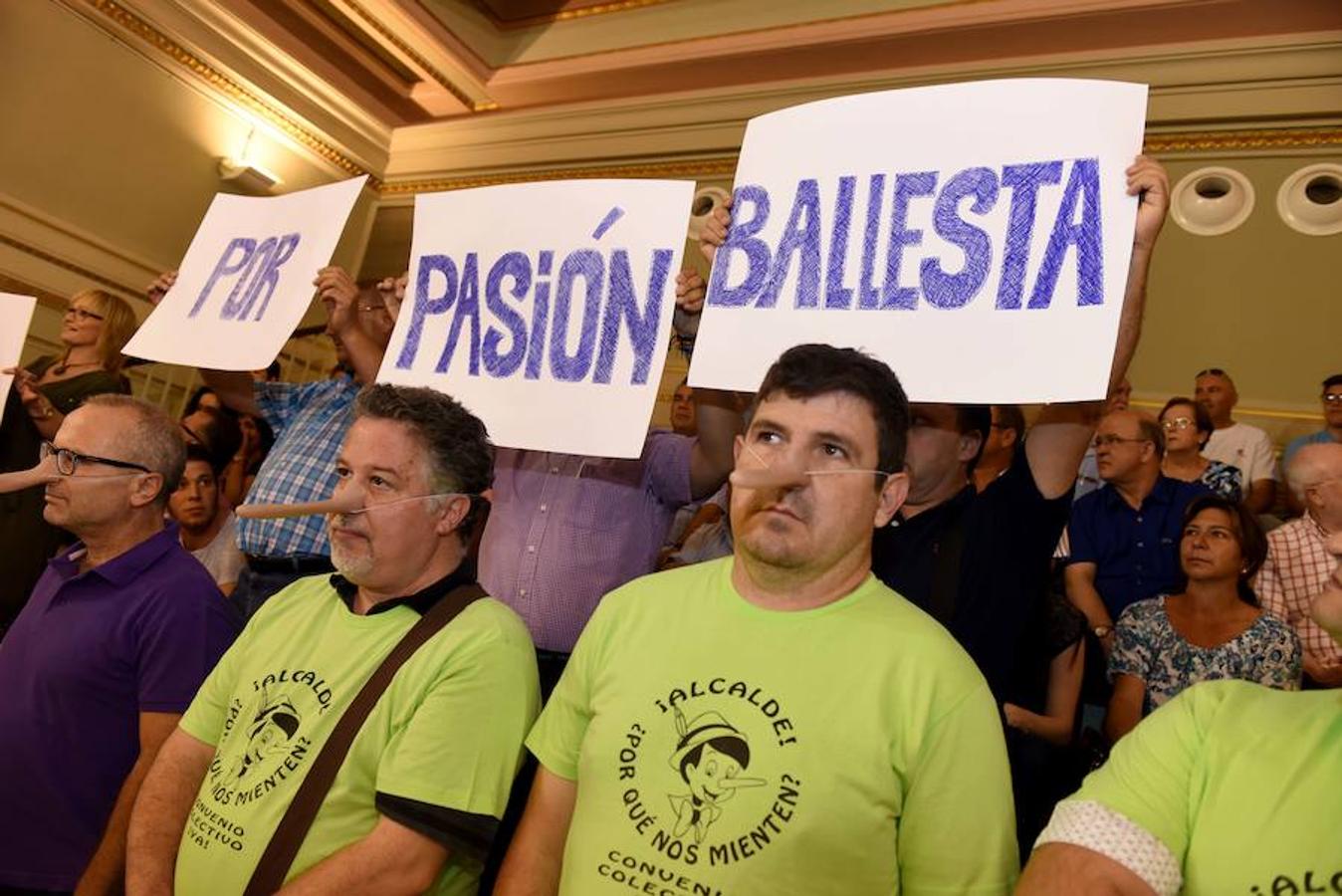 Pleno atípico en Murcia