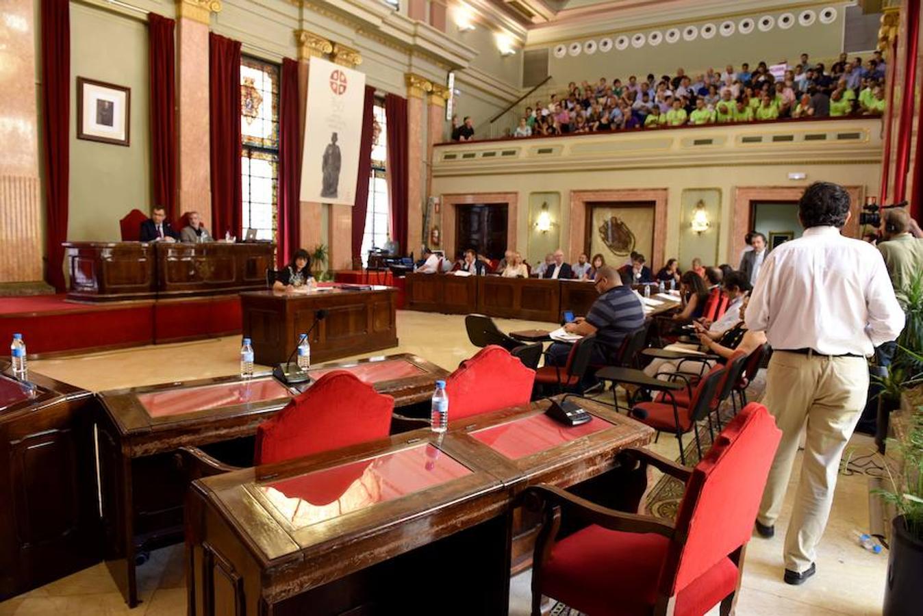 Pleno atípico en Murcia