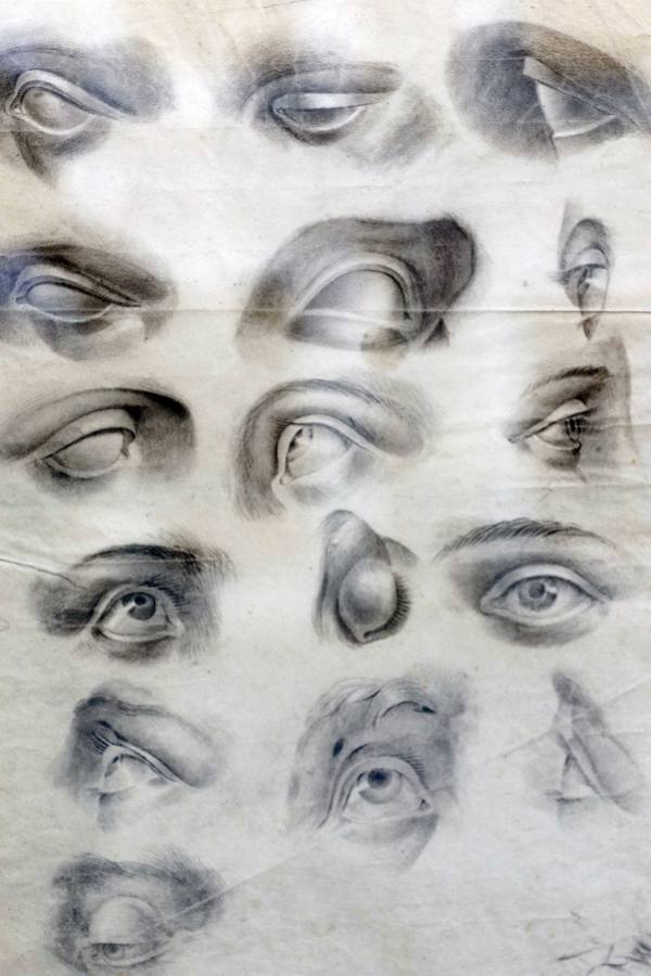 Hernández Amores, Párraga y Pedro Cano, en la muestra &#039;Obras sobre papel&#039;