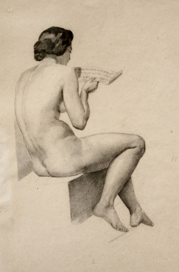 Hernández Amores, Párraga y Pedro Cano, en la muestra &#039;Obras sobre papel&#039;