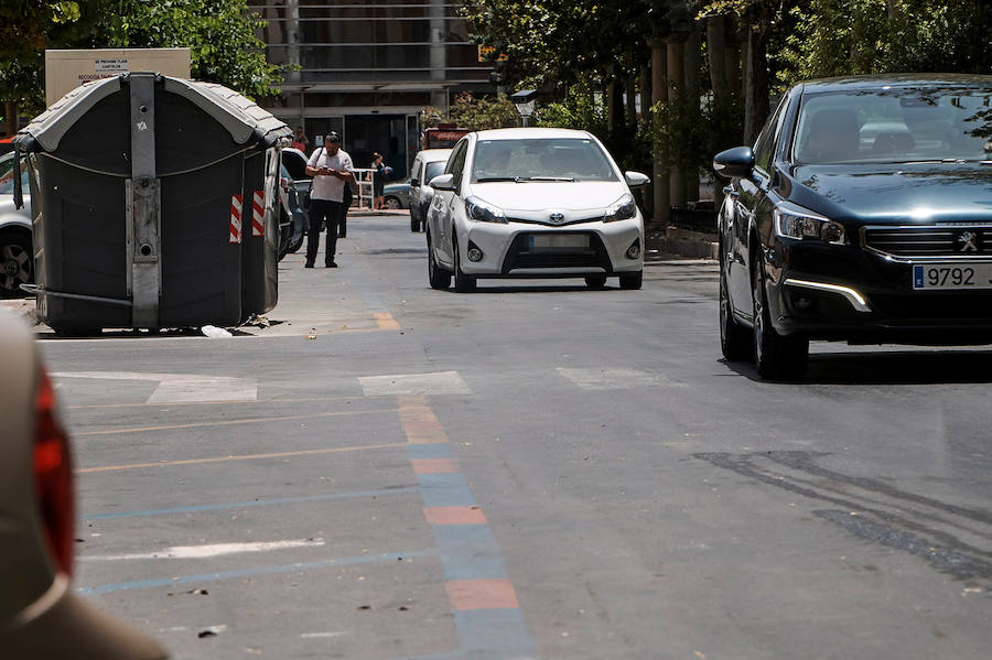 Multas de aparcamiento en la zona naranja de Orihuela