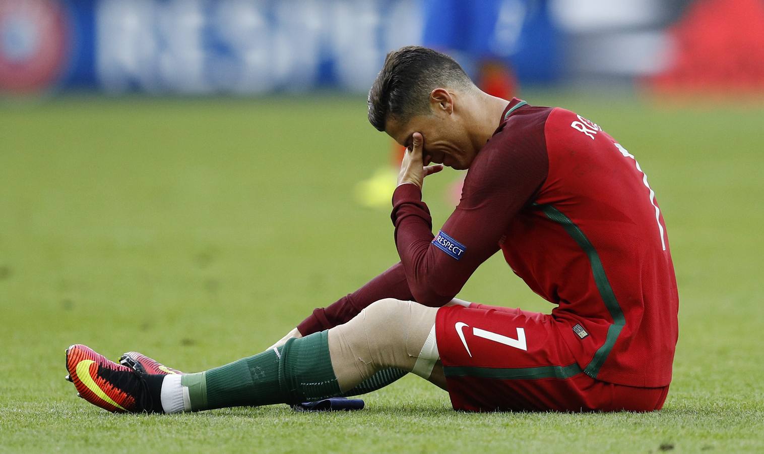 Cristiano, lesionado