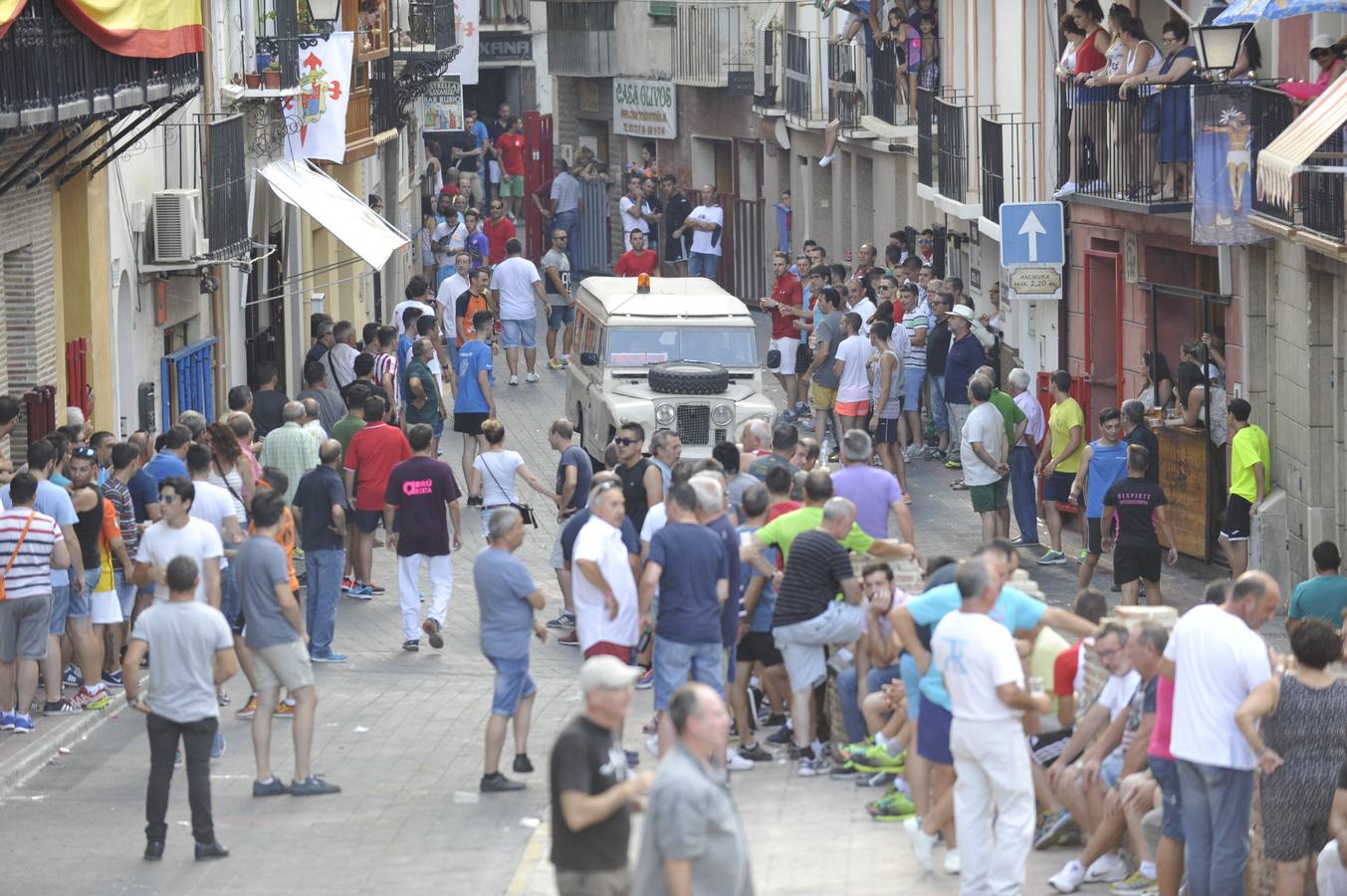 Segundo encierro de las fiestas de Moratalla