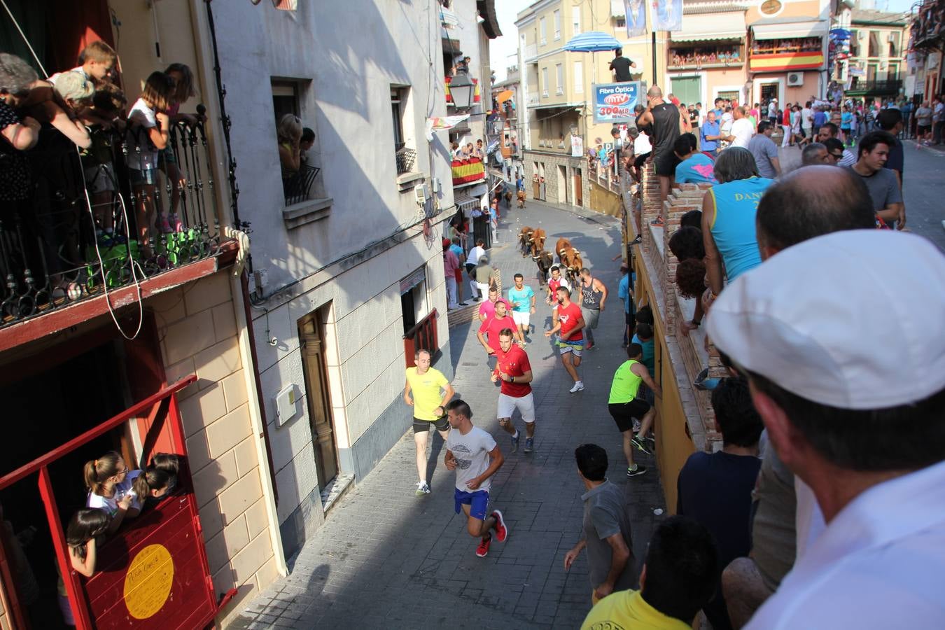 Segundo encierro de las fiestas de Moratalla