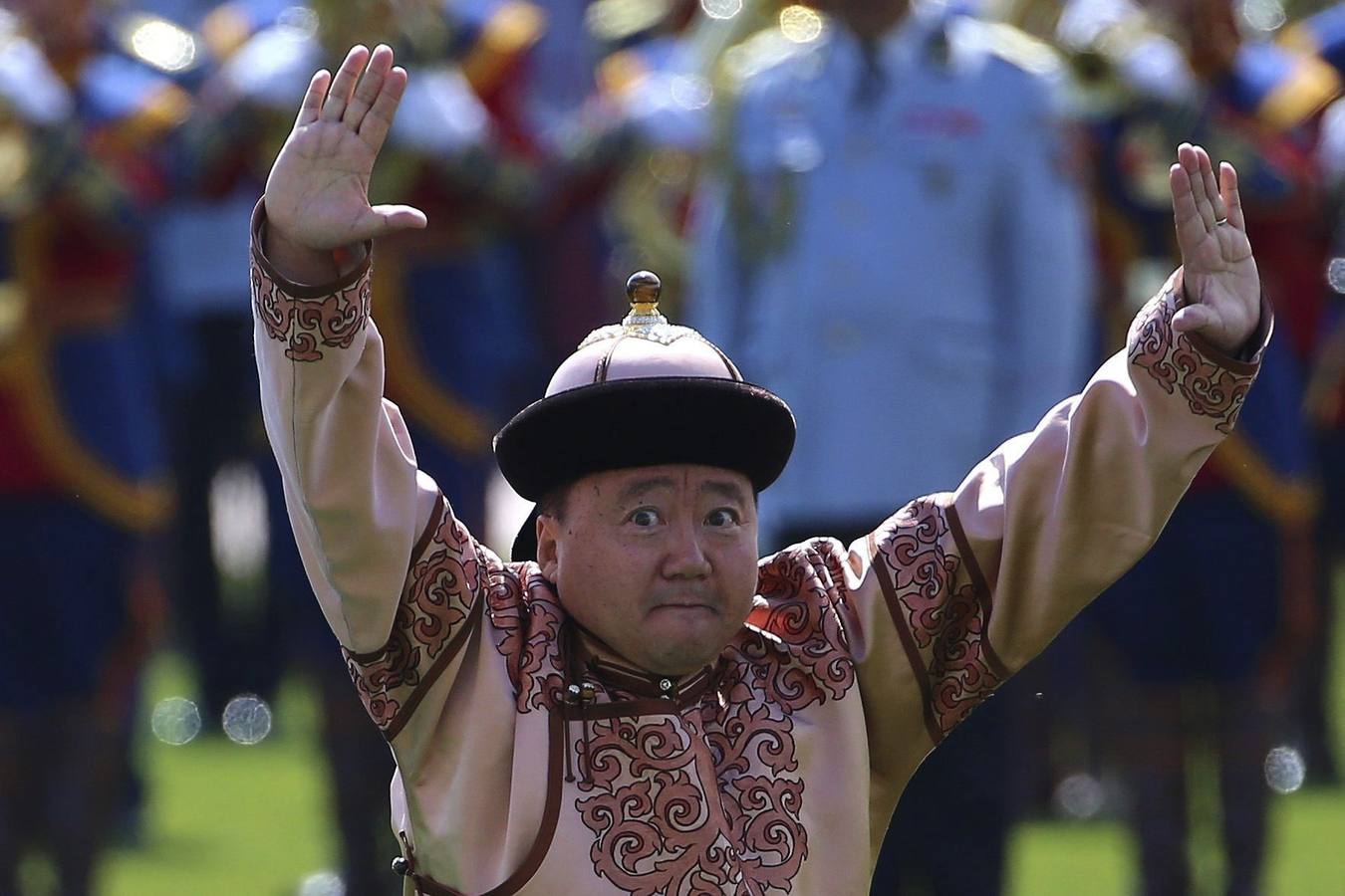 Los mongoles celebran su festival