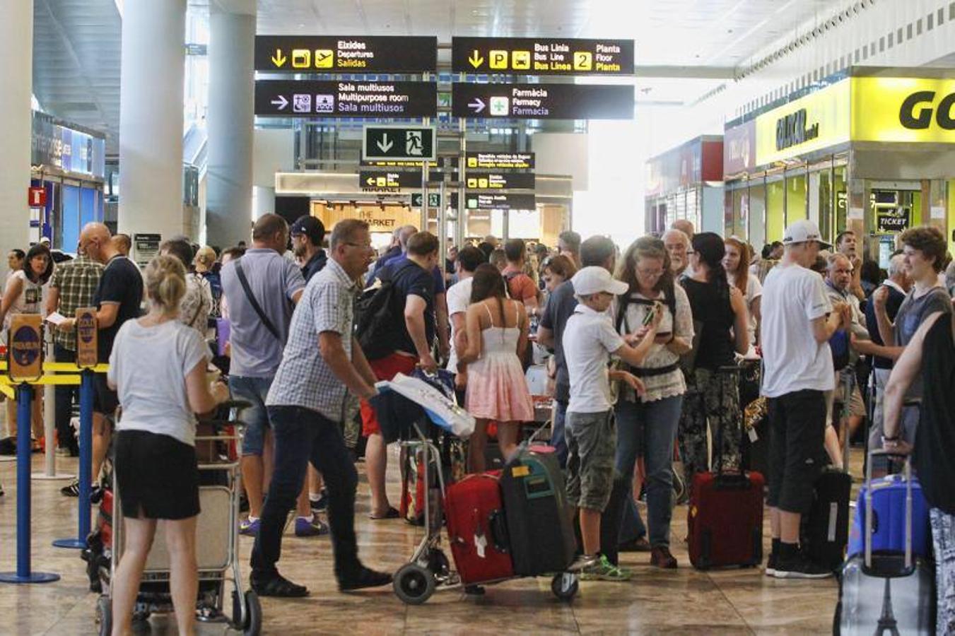 Día de mayor actividad en el Aeropuerto Alicante - Elche