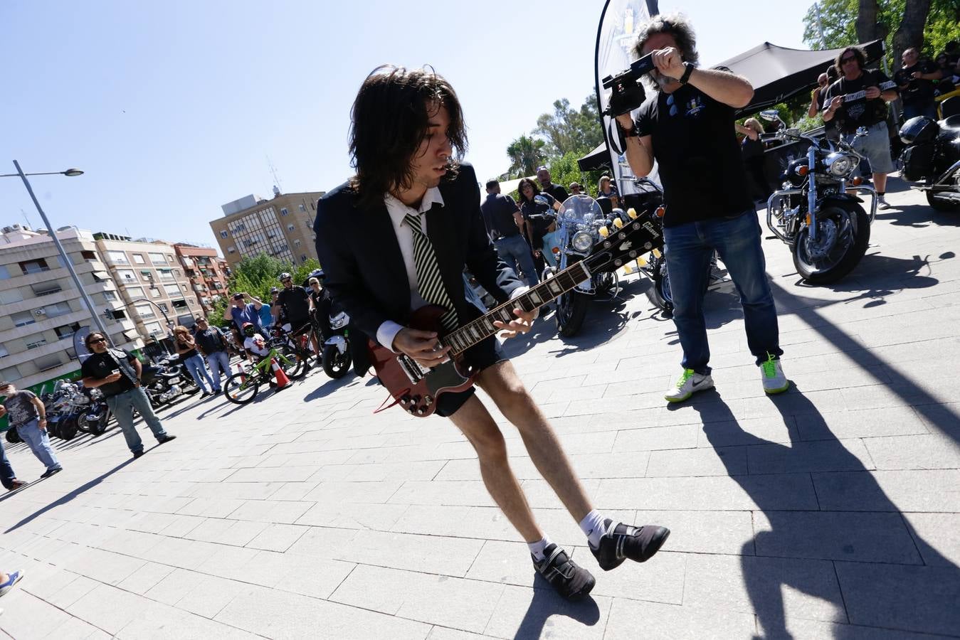 Concentración motera contra el consumo de alcohol al volante