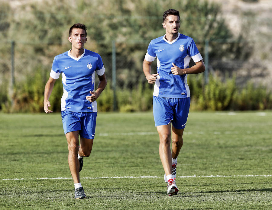 Primer entrenamiento del Hércules CF