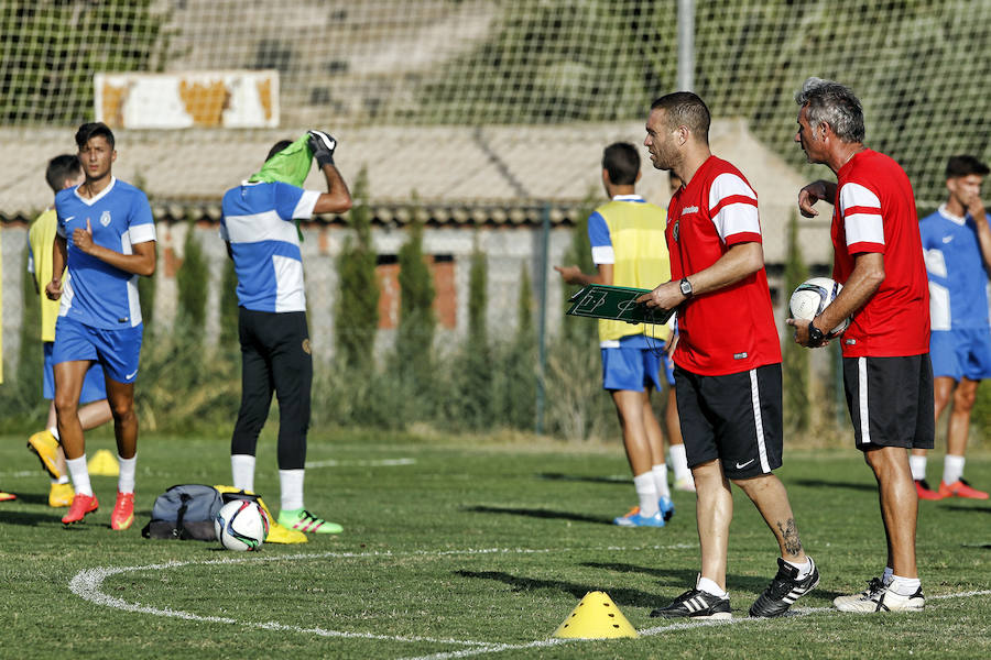 Primer entrenamiento del Hércules CF