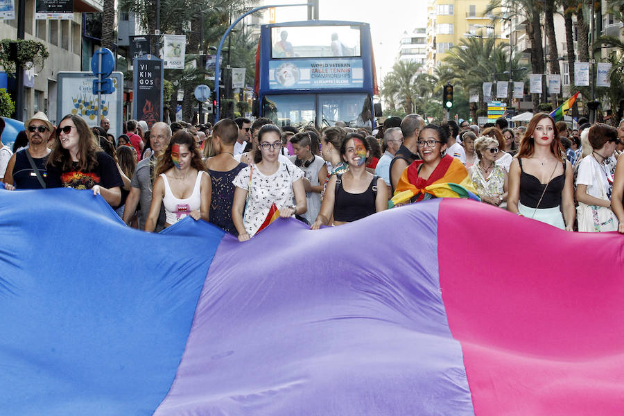 Manifestación del Orgullo Gay en Alicante