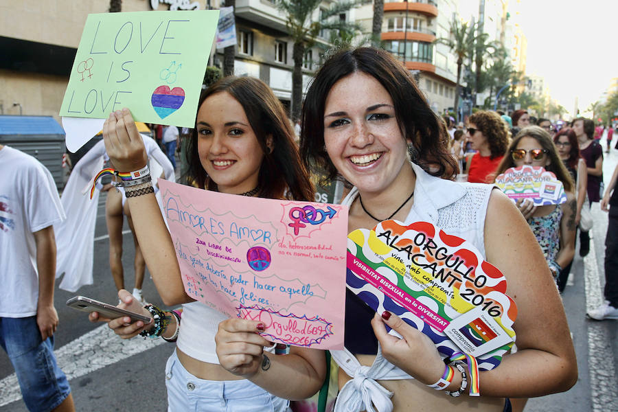 Manifestación del Orgullo Gay en Alicante