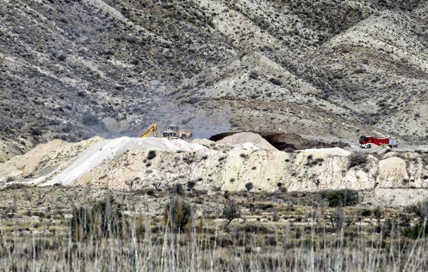 Incendio en una planta de reciclaje en Fontcalent