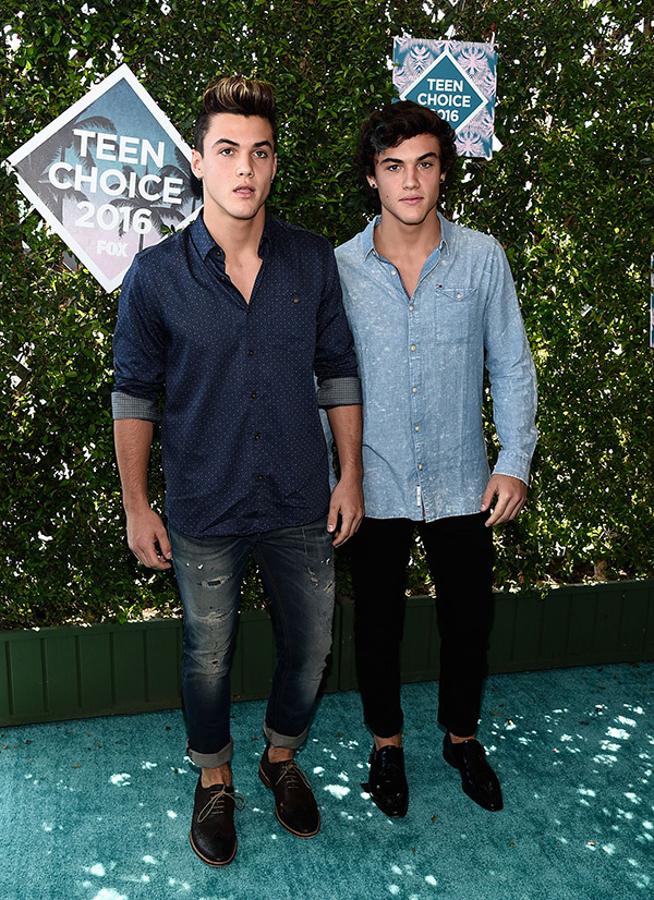 Grayson Dolan y Ethan Dolan. 