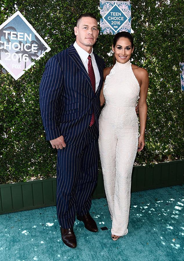 John Cena y Nikki Bella. 