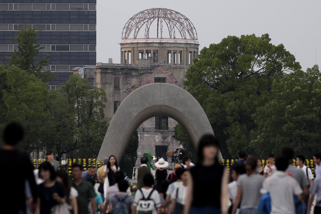 71 aniversario de la bomba atómica de Hiroshima