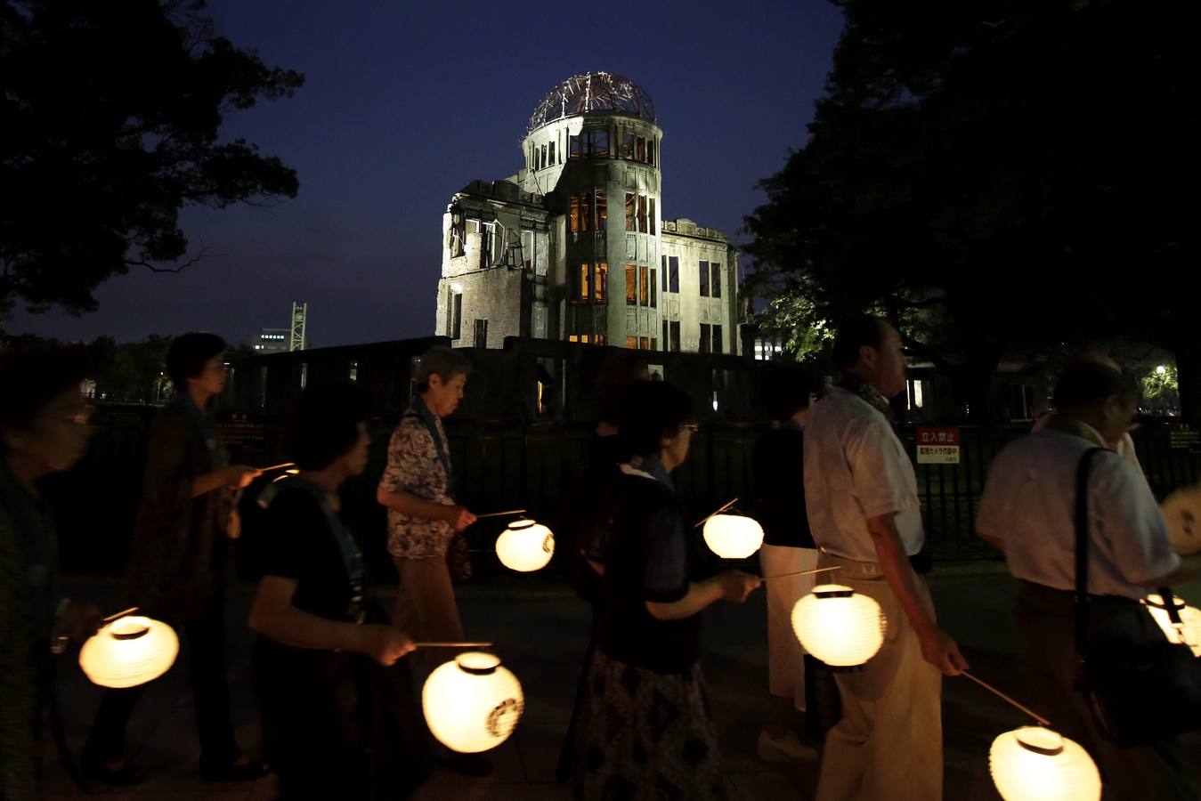 71 aniversario de la bomba atómica de Hiroshima